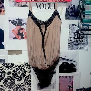 Free people lace body suit, size small, never worn